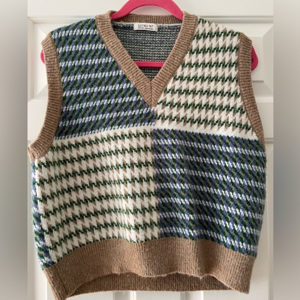 Multicolor Sweater Vest